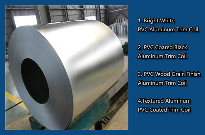 Typical PVC Coated Aluminum Coil Stock