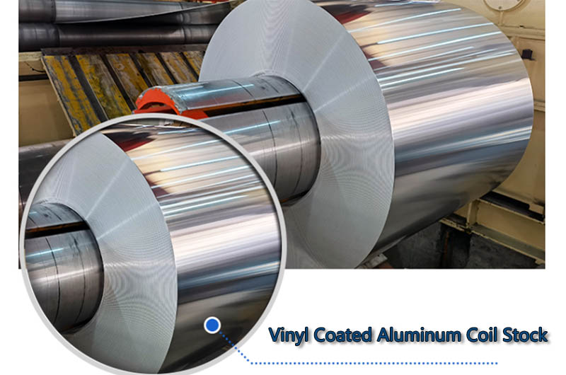 Vinyl Coated Aluminum Coil Stock