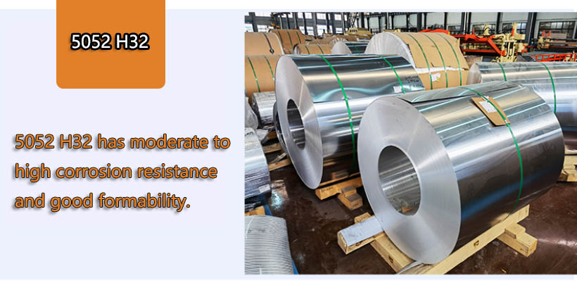 5052 H32 Aluminum Coil