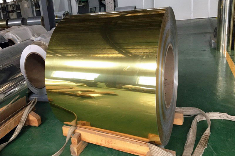 Color Coated Mirror Aluminum Coil Sheet