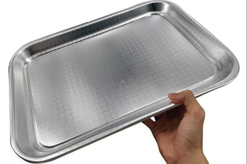 aluminum cake trays