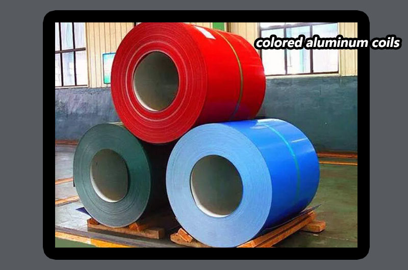 colored aluminum coils