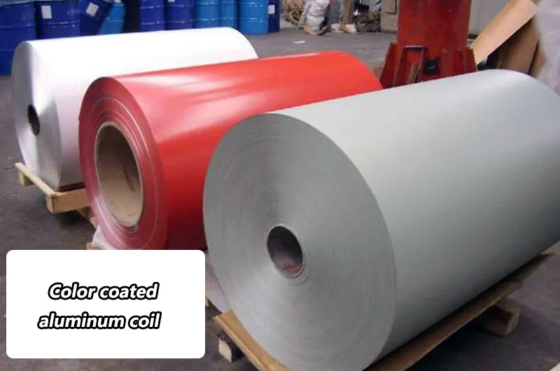 Color coated aluminum coil production process flow